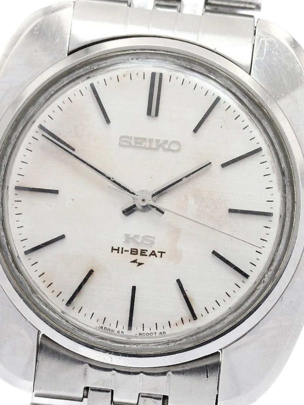 SEIKO King Seiko 45-8000 Silver Dial Hand Winding Men's Watch_937079